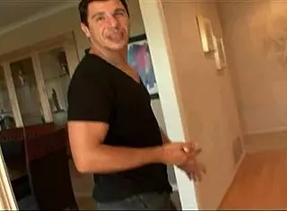 blonde performs oral before cowgirl ride