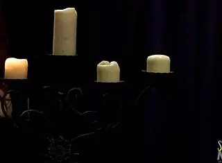 Sexy girls in stockings share two cocks on sofa