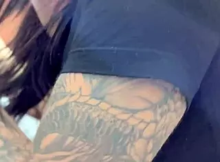 Young Gamer Riding While Playing Game