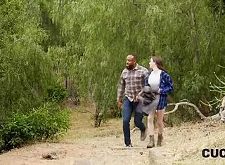 Cuck4k Unveils Biggy Creek Tale of Outdoor Interracial Kink