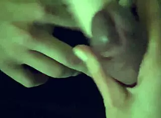 Why not try a frottage handjob with this strap on