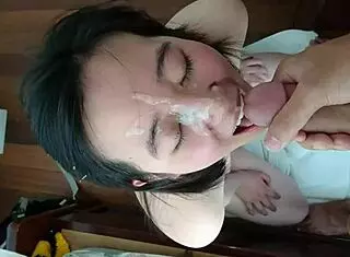 Asian Sopheak Phou Delivers Intense Blowjob With Passionate Sucking And Deepthroating.