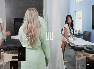 i enjoy messy massage threesome with luna star and abigaiil morris