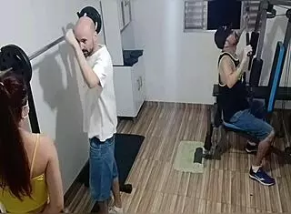 I feel betrayed at the gym next to him