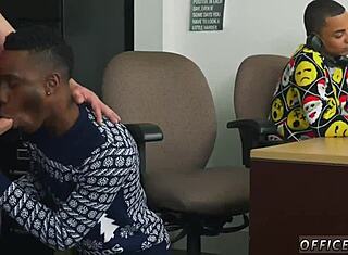 Nøgne straight TV-skuespillere og sorte fyre i gay filmscene