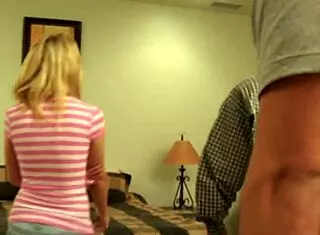 Undressing barely legal amateur teen 18+