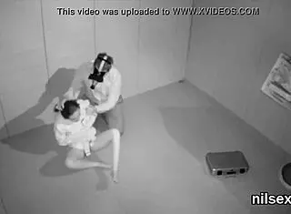 Slutty teen dragged to anal asylum for wild therapy