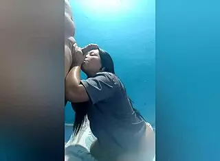 My guy pounded me in the kitchen with a great fuck and left his cum inside