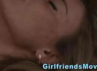in this lesbian story, a milf gets tribbed by a teen babe to orgasm