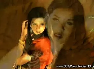 Exotic Babe Performs Striptease In Erotic India