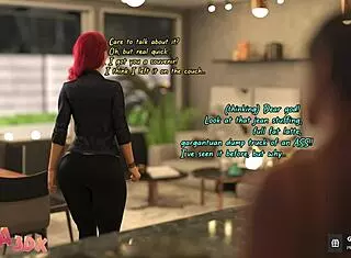 Futa3DX - Redhead Jezebel Craves Fat Futa Cock Ride