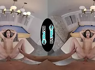 Wetvr Pool Table Tease Fuck Vr Porn With April Valentino