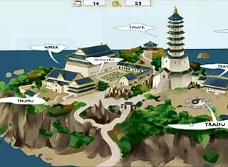 Intense Love in Four Elements Trainer: Avatars Giving Passionate Blowjobs in Anime Dating Game