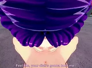 Misato Katsuragi Giving Blowjob And Showing Boobs In Neo Genesis Evangelion Short