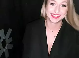 Young German Teen Experiences First Gloryhole Creampie Without Condom