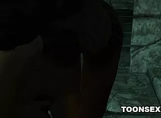 Masked 3D Cartoon Babe, Oh, That Rough Sex Is So Intense!