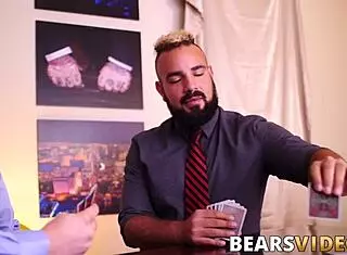 i love seeing chubby hairy bear luis vega take hunky john thomas's monster cock