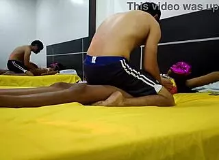 second part the stepsister continues in porn and does erotic scene with stepbrother the stepbrother is very close to penetrating that black and dark hole homemade real porn