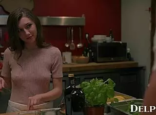 Maya Woulfe Takes Two Big Cocks.