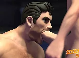 big dicked twink fucks juicy hunk 😈