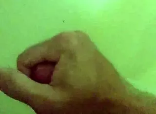 Me Rubbing One Out in Private Session