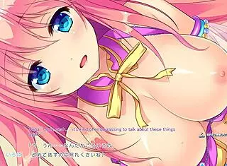 In the pure song garden, route1 scene2 unfolds with subtitles