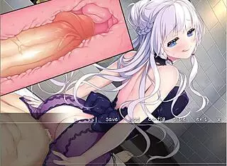 In this hentai anime, the holy maiden faces another humbling challenge in the game.