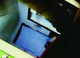 Blonde whore in couple gives blowjob to monster cock.