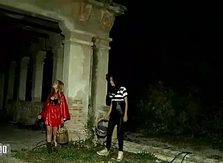 Halloween Sluts Get Fucked by Old Pervert on Crazy Night!