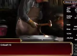 In Black Smith-13, today you can only cum outside