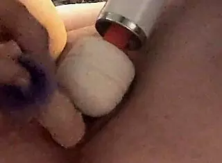 blindfolded wife in submissive amateur scene