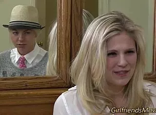 big tit lesbian licks pussy