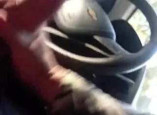 brazilian shemale gives oral in car quickie.