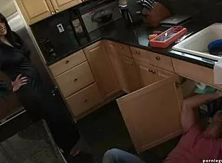 sophia lomeli fucks the repairman behind her husband's back.