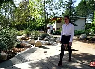 Kira, 32, Naughty French Nurse Slut in Action!