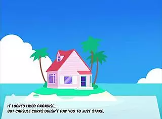 Android 18 Blowjob Parody Game Intense