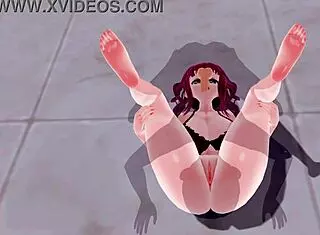 horny indian fantasy hentai has big tits and ass for blowjob and handjob