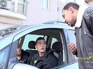 Cuckold Feels Intense Jealousy as Mega Milf Fucks Interracially