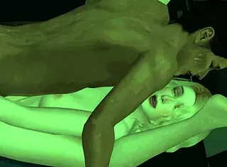 My boss fucks my wife next to sleeping husband in bedroom