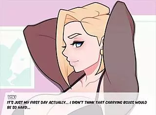 Android 18 Blowjob Parody Game Intense