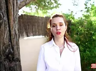 Kira, 32, Naughty French Nurse Slut in Action!