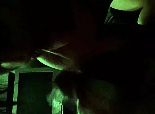 Mexican babe sucks and handjobs cock intensely