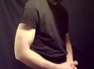 i jerk off my monster cock solo