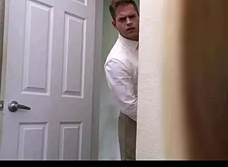 Petite blonde stepsister fucked on family couch POV