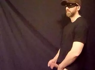 i jerk off my monster cock solo