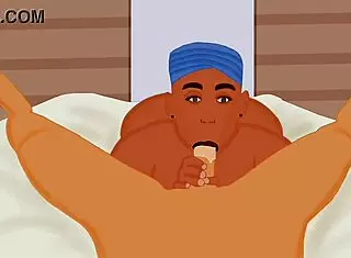 Kofi Sucks Monster Cock on Island of Lust!