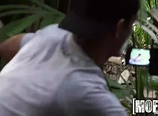 mofos got these yoga brunettes fucking in the forest pov 😍