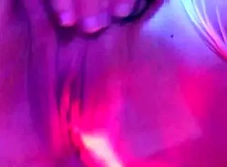 masked girl watches foursome in cage 😈