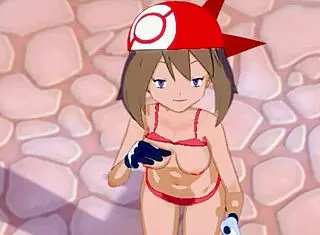 May Haruka congratulates good trainer