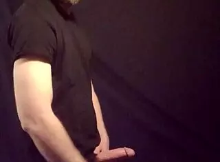 i jerk off my monster cock solo